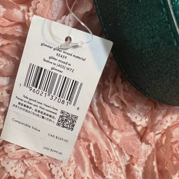 Kate Spade Teal Glitter Crossbody Bag - Picture 2 of 11